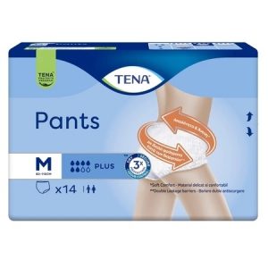 Scutece tip chilot pentru adulti Pants Plus, M, 14 bucati, Tena