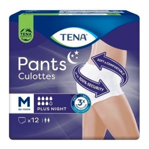 Scutece tip chilot Pants Plus Night, M, 12 bucati, Tena