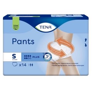 Scutece tip chilot pentru adulti Pants Plus, S, 14 bucati, Tena