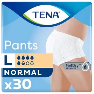 Scutece pentru adulti tip chilot Pants Normal, L, 30 bucati, Tena