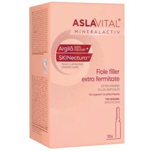 Fiole filler extra fermitate Mineralactiv, 10 fiole x 2ml, Aslavital