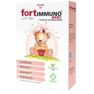 Fortimmuno Baby, 10 plicuri orodispersabile, Dr. Phyto