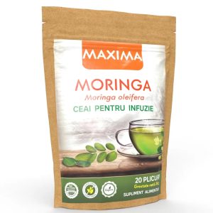Moringa ceai, 20 plicuri, Justin Pharma