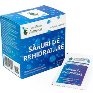 Saruri de rehidratare, 20 plicuri, Remedia