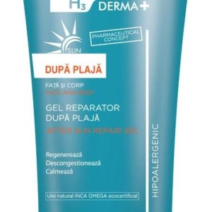 Gel reparator dupa plaja H3 Derma+, 150 ml, Gerovital 4636