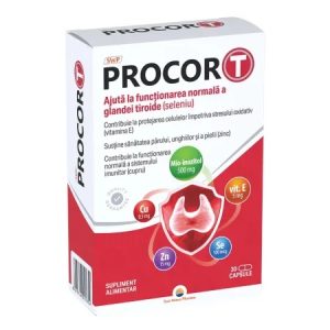 Procor T, 30 capsule, Sun Wave