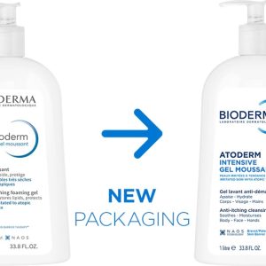 Gel spumant Intensive Atoderm, 1L, Bioderma