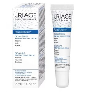 Balsam reparator pentru buze Bariederm Cica, 15ml, Uriage