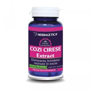 Cozi de cirese extract, 60 capsule Herbagetica