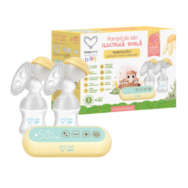 Pompa de san electrica dubla 3 in 1, D262, EasyCare Baby