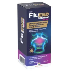 Lotiune pentru frectie Fluend Extreme Relief, 100ml, Sun Wave Pharma