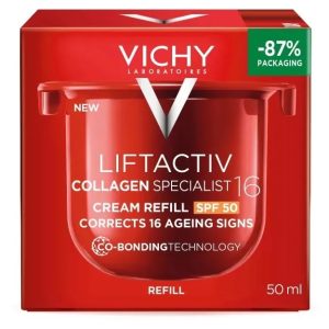 Rezerva crema antirid de zi Liftactiv Collagen Specialist 16 cu SPF50, 50ml, Vichy