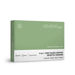 Test rapid infectii urinare 4in1, 2teste, Advent Life