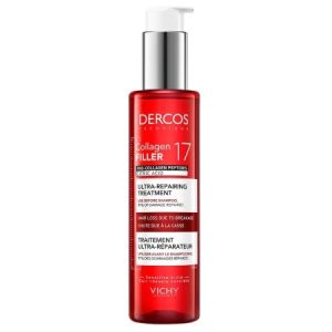Dercos Collagen 17 Filler, tratament ultra-reparator peptide pro-colagen si acid citric, 150ml, VICHY