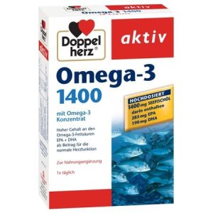 Omega 3 1400mg, 30 capsule, Doppelherz