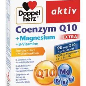 Coenzima Q10 Extra + Magneziu, 30 capsule, Doppelherz