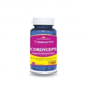 Cordyceps 10/30/1 Ciuperca tibetana forte, 60 capsule, Herbagetica