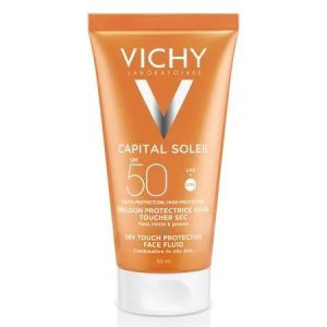 Emulsie matifianta pentru fata cu protectie solara Capital Soleil SPF50+, 50ml, Vichy