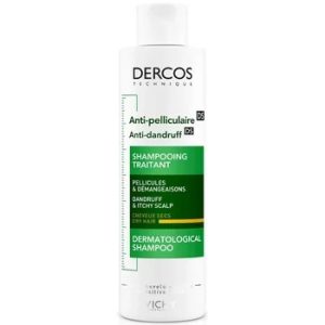 Sampon anti-matreata pentru par uscat Dercos, 200ml, Vichy