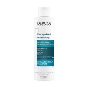 Sampon ultra calmant pentru par gras si normal Dercos Ultra Soothing Dercos, 200ml, Vichy
