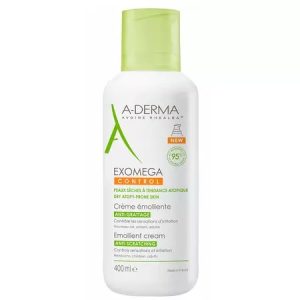 Crema emolienta Exomega Control, 400ml, A-derma