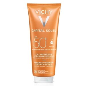 Lapte hidratant pentru fata si corp Capital Soleil SPF50+, 300ml, Vichy