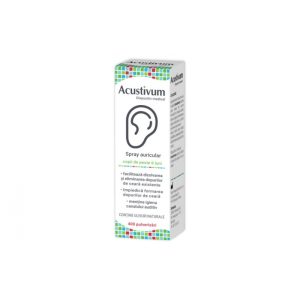 Spray auricular Acustivum, 20 ml, Zdrovit