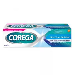 Crema adeziva pentru proteza dentara Ultra Fixare Original, 40g, Corega