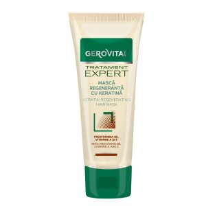 Masca regeneranta cu keratina Tratament Expert, 150 ml, Gerovital 1148