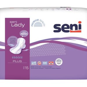 Absorbante pentru incontinenta Lady Plus, 15 bucati, Seni
