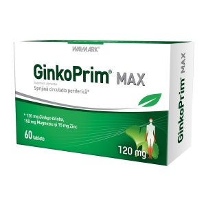 Ginkoprim Max 120 mg, 60 tablete, Walmark