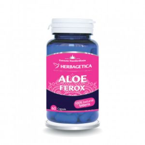 Aloe ferox, 60 capsule, Herbagetica