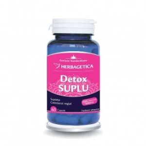 Detox Suplu, 60 capsule, Herbagetica