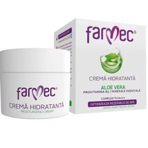 Crema hidratanta cu aloe vera, 50ml, Farmec