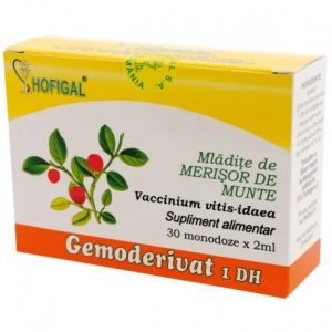 Mladite merisor de munte Gemoderivat, 30 monodoze, Hofigal