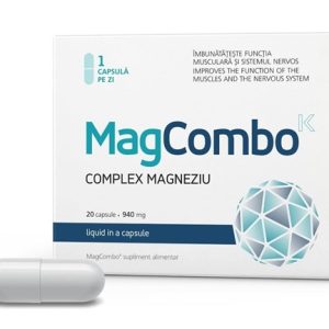 MagCombo Complex Magneziu, 20 capsule, Vitaslim