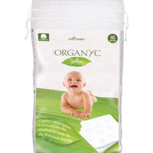 Dischete Baby din bumbac organic, 60 bucati, Organyc