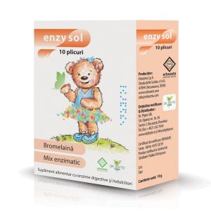 Enzysol 6luni+, 10 plicuri, Dr. Phyto