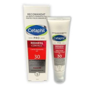 Crema hidratanta de zi cu SPF 30 Redness Control PRO, 50ml, Cetaphil