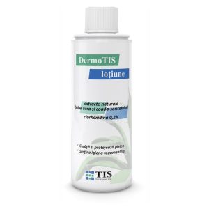 Lotiune cu extracte naturale si clorhexidina 0,2% Dermotis, 110 ml, Tis
