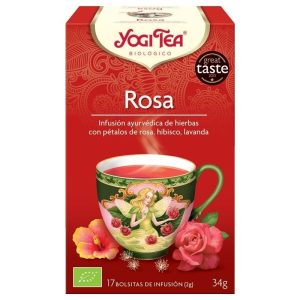 Ceai bio de Trandafiri, 17 plicuri, Yogi Tea