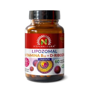 Lipozomal Vitamina B12 + D-Riboza, 60 capsule, Hypernatura
