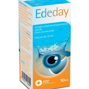 Ededay solutie oftalmica hipertona, 10 ml, NTC