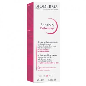 Crema calmanta Sensibio Defensive Legere, 40 ml, Bioderma