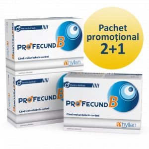 Profecund B, 30 comprimate, pachet 2+1, Hyllan