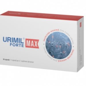 Urimil Forte Max, 30 capsule, Farma Derma