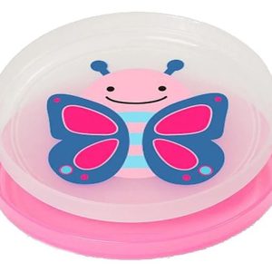 Set farfurii anti-alunecare Fluture 6L+, 2 bucati, 252241, Skip Hop