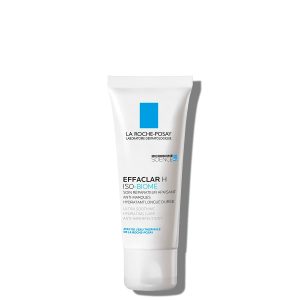 Crema hidratanta si calmanta pentru pielea grasa fragilizata Effaclar H Iso-Biome, 40ml, La Roche-Posay