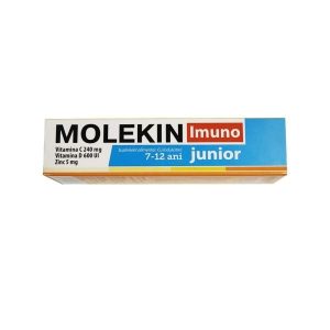 Molekin Imuno Junior, 7-12 ani, 20 comprimate efervescente, Zdrovit