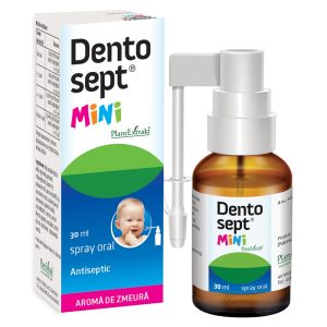 Spray gingival Dentosept Mini, 30ml, Plant Extrakt